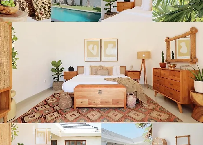 Boho Tropical 3br Villa, Berawa Canggu, Bali *