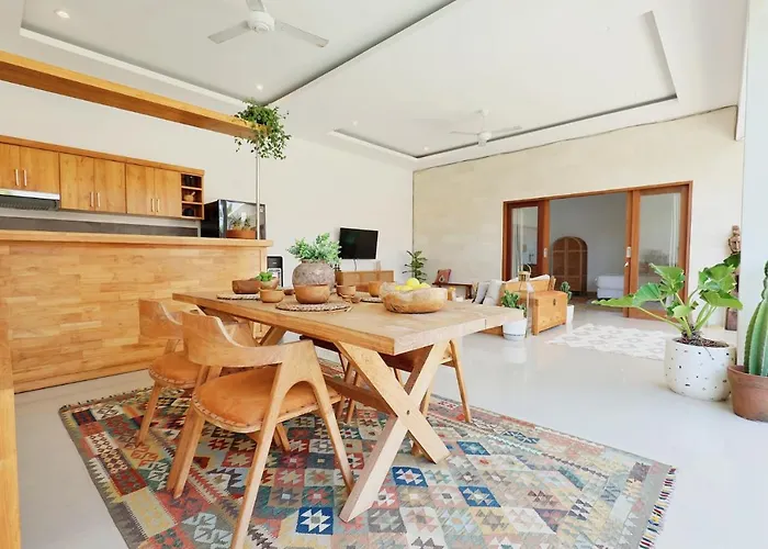 Boho Tropical 3br Villa, Berawa Canggu, Bali Вилла Чангу